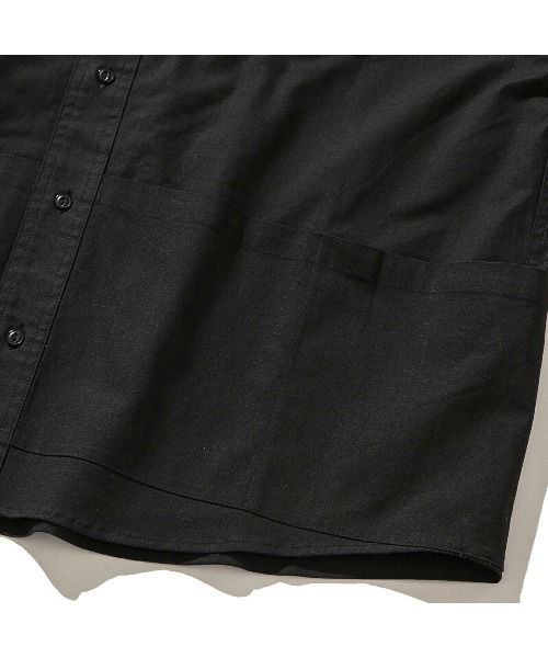 Kinetics(キネティクス)の「POLER STRECH MULTI POCKET L/S RELAX FIT SHIRT JKT (ポーラー ストレッチマルチポケットエルエスリラックスフィットシャツジャケット)(シャツ/ブラウス・メンズ・ブラック・X-LARGE/LARGE/MEDIUM)」の6枚目の写真