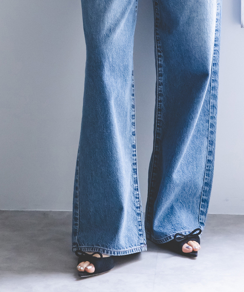 NEEDBY heritage（ニードバイヘリテージ）の「《追加》NEED BY heritage/ニードバイヘリテージ LUNA（デニムパンツ・レディース・ネイビー・26/25/24/23）」の9枚目の写真