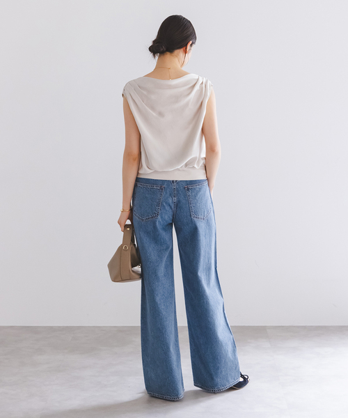 NEEDBY heritage（ニードバイヘリテージ）の「《追加》NEED BY heritage/ニードバイヘリテージ LUNA（デニムパンツ・レディース・ネイビー・26/25/24/23）」の7枚目の写真