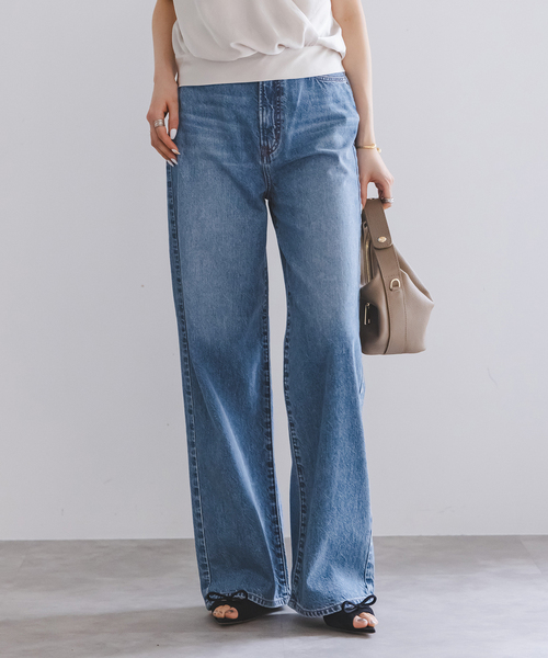 NEEDBY heritage（ニードバイヘリテージ）の「《追加》NEED BY heritage/ニードバイヘリテージ LUNA（デニムパンツ・レディース・ネイビー・26/25/24/23）」の6枚目の写真