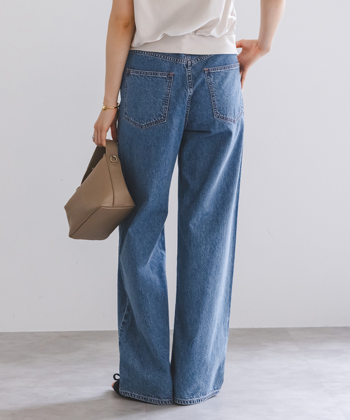 NEEDBY heritage（ニードバイヘリテージ）の「《追加》NEED BY heritage/ニードバイヘリテージ LUNA（デニムパンツ・レディース・ネイビー・26/25/24/23）」の4枚目の写真