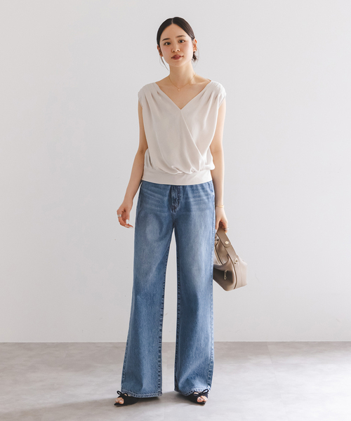 NEEDBY heritage（ニードバイヘリテージ）の「《追加》NEED BY heritage/ニードバイヘリテージ LUNA（デニムパンツ・レディース・ネイビー・26/25/24/23）」の3枚目の写真