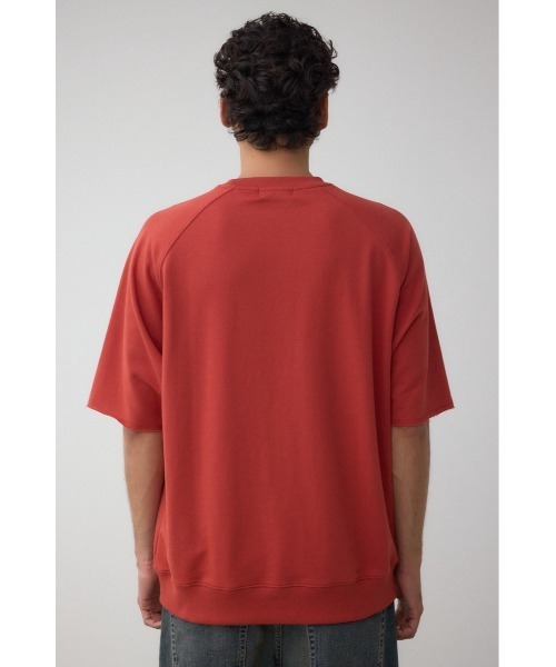 AZUL by moussy(アズールバイマウジー)の「カットオフスウェットTEE(Tシャツ/カットソー・メンズ・ライトブラック/クリアレッド/杢グレー・MEDIUM/LARGE)」の8枚目の写真