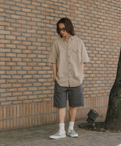 Carhartt(カーハート)の「Carhartt/カーハート Force Relaxed Fit Ripstop Cargo Work Short パンツ カーゴショーツ(カーゴパンツ・メンズ・チャコールグレー/ベージュ・30/32/34/36)」の17枚目の写真