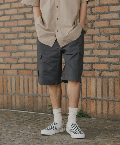 Carhartt(カーハート)の「Carhartt/カーハート Force Relaxed Fit Ripstop Cargo Work Short パンツ カーゴショーツ(カーゴパンツ・メンズ・チャコールグレー/ベージュ・30/32/34/36)」の13枚目の写真