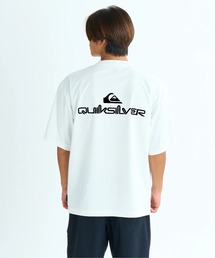 Quiksilver(NCbNVo[)DOUBLE LOGO SS /NCbNVo[obNSvg[YtBbgڐG⊴UVPAXgb`bVK[hij(bVK[h)