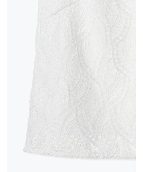 Te chichi CLASSIC（テチチクラシック）の「ウェーブケミカルレースノースリブラウス（セットアップ可）《2025summer catalog item》（シャツ/ブラウス・レディース・オフホワイト・F）」の15枚目の写真