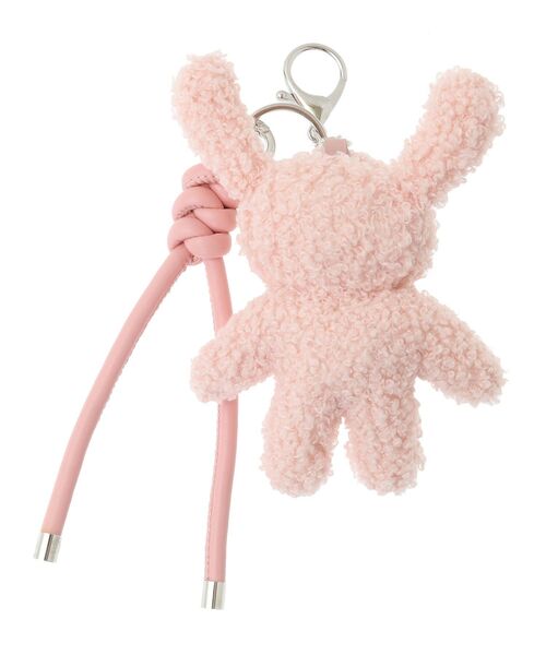 earth music&ecology（アースミュージックアンドエコロジー）の「Fluffy Rabbit チャーム（キーホルダー・レディース・ピンク/ブラウン・FREE）」の15枚目の写真