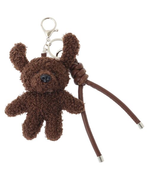 earth music&ecology（アースミュージックアンドエコロジー）の「Fluffy Rabbit チャーム（キーホルダー・レディース・ピンク/ブラウン・FREE）」の21枚目の写真