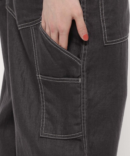 ニコアンド　FINE リネンツイルサロペット niko and ｜FINEリネンツイルサロペット | Rakuten Fashion