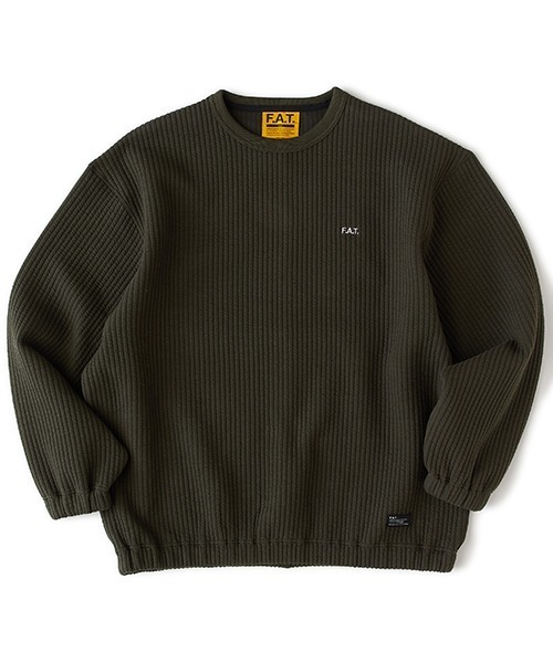 FAT(エフエイティー)の「QUILUP(スウェット・メンズ・オフホワイト/ブラック/オリーブ/ベージュ・JUMBO(XXL)/FAT(XL)/SKINNY(L)/TITCH(M))」の1枚目の写真