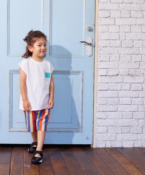 MARKEY'S(マーキーズ)の「総柄プリントショートパンツ(その他パンツ・キッズ・オフホワイト/マルチ/グリーン/チャコール・80/90/95/100/110/120/130/140/150)」の17枚目の写真