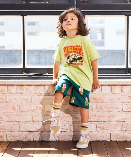MARKEY'S(マーキーズ)の「総柄プリントショートパンツ(その他パンツ・キッズ・オフホワイト/マルチ/グリーン/チャコール・80/90/95/100/110/120/130/140/150)」の22枚目の写真