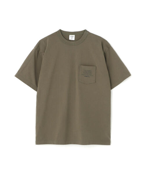 AVIREX(アヴィレックス)の「MIL. STENCIL OFFICIAL LOGO T-SHIRT / ステンシル オフィシャルロゴ 半袖Tシャツ / AVIREX / アヴィレックス(Tシャツ/カットソー・メンズ・ブラック/ナチュラル/オリーブ系・M/L/2XL/XL)」の18枚目の写真