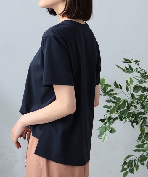 GALLORIA(ギャローリア)の「ムーミン ワンポイント刺繍Tシャツ(Tシャツ/カットソー・レディース・ホワイト系その他/ネイビー/オフホワイト/チャコールグレー・S/M/L/LL)」の17枚目の写真