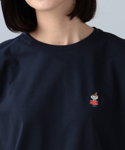 GALLORIA(ギャローリア)の「ムーミン ワンポイント刺繍Tシャツ(Tシャツ/カットソー・レディース・ホワイト系その他/ネイビー/オフホワイト/チャコールグレー・S/M/L/LL)」の19枚目の写真