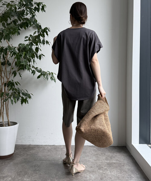 WEB限定】迷彩ロゴTEE（Tシャツ/カットソー）｜DouDou（ドゥドゥ