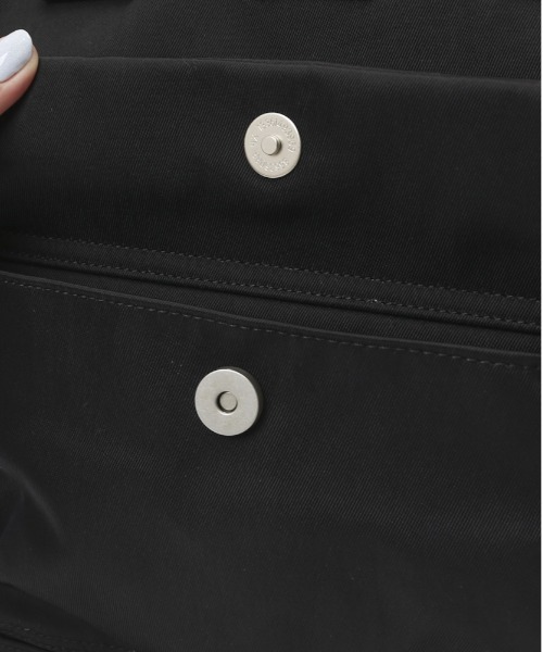 moz（モズ）の「moz モズ ZZCI-07L 軽量がま口リュック（バックパック/リュック・レディース・ブラック/トリコロール・FREE）」の11枚目の写真