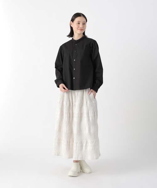 Plantation(プランテーション)の「ソルトコットン / シャツ / (O)(シャツ/ブラウス・レディース・ブラック・M size)」の4枚目の写真