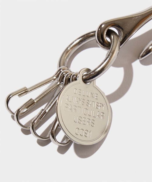 DELUXE（デラックス）の「FREAK OUT（キーケース/キーアクセサリー・メンズ・ブラック/シルバー/ゴールド・FREE）」の5枚目の写真