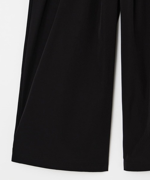 THOUSAND MILE(サウザンドマイル)の「THOUSAND MILE/サウザンドマイル SHORT SLEEVE TEE & WIDE PANTS SET セットアイテム(セットアップ・レディース・ブラック/ゼブラ/チャコール・FREE)」の12枚目の写真