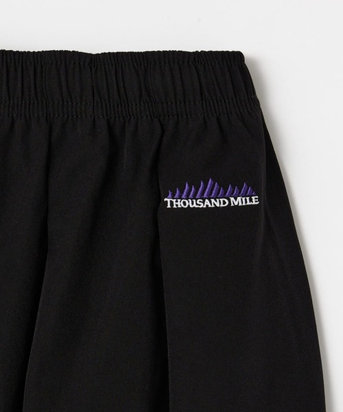 THOUSAND MILE(サウザンドマイル)の「THOUSAND MILE/サウザンドマイル SHORT SLEEVE TEE & WIDE PANTS SET セットアイテム(セットアップ・レディース・ブラック/ゼブラ/チャコール・FREE)」の9枚目の写真
