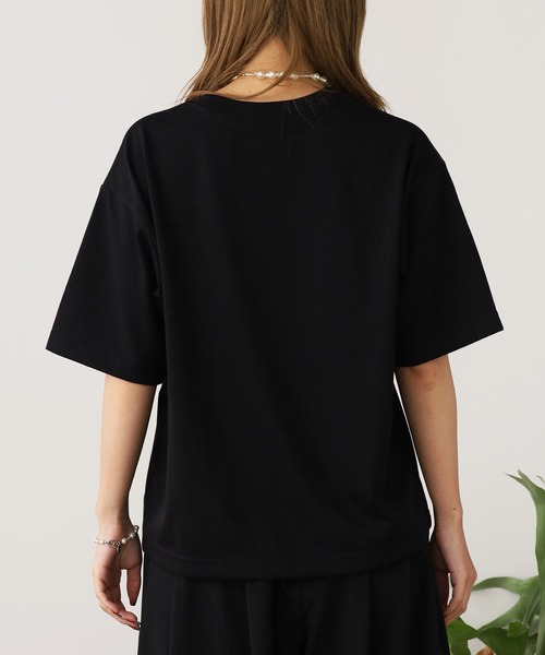 THOUSAND MILE(サウザンドマイル)の「THOUSAND MILE/サウザンドマイル SHORT SLEEVE TEE & WIDE PANTS SET セットアイテム(セットアップ・レディース・ブラック/ゼブラ/チャコール・FREE)」の20枚目の写真