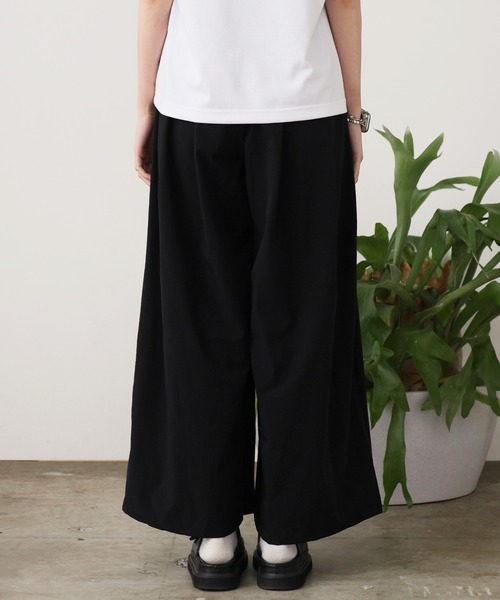 THOUSAND MILE(サウザンドマイル)の「THOUSAND MILE/サウザンドマイル SHORT SLEEVE TEE & WIDE PANTS SET セットアイテム(セットアップ・レディース・ブラック/ゼブラ/チャコール・FREE)」の22枚目の写真