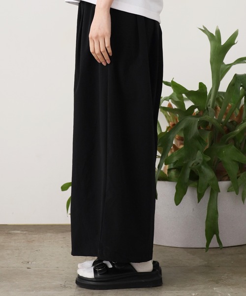 THOUSAND MILE(サウザンドマイル)の「THOUSAND MILE/サウザンドマイル SHORT SLEEVE TEE & WIDE PANTS SET セットアイテム(セットアップ・レディース・ブラック/ゼブラ/チャコール・FREE)」の21枚目の写真
