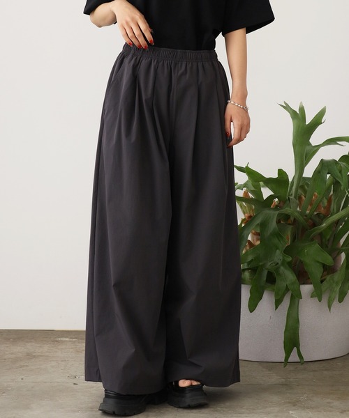 THOUSAND MILE/サウザンドマイル SHORT SLEEVE TEE & WIDE PANTS