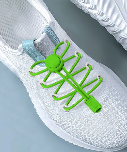 florist（フローリスト）の「【結ばない靴紐】アジャスター付スポーティ靴ひも2本セット（1足分）（シューズ小物/雑貨・レディース・ホワイト系1/レッド系1/レッド系3/グレー系3/パープル系3/スカイブルー系1/イエロー系2/ライトグレー系3/ベージュ系3/グリーン系3/モスグリーン系3/パープル系1/グリーン系2/ブラック系3/ピンク系1/イエロー系1/ブルー系1/オレンジ系1/オレンジ系2/オレンジ系4/グリーン系4/ピンク系3/ホワイト系3/オレンジ系3/イエロー系3/ブルー系3/ネイビー系1/グレー系1/ブラック系1/ネイビー系3/モスグリーン系1/ブラウン系1/イエロー系4/スカイブルー系3/ベージュ系1/ブラウン系3/グリーン系1/ライトグレー系1・ONESIZE）」の16枚目の写真