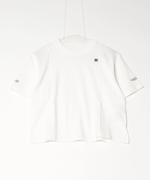 DOUBLE STANDARD CLOTHING(ダブルスタンダードクロージング)の「天竺ピンタックTシャツ(Tシャツ/カットソー・レディース・ブラウン/オフホワイト・FREE)」の7枚目の写真