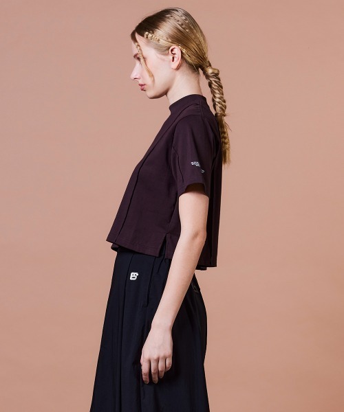 DOUBLE STANDARD CLOTHING(ダブルスタンダードクロージング)の「天竺ピンタックTシャツ(Tシャツ/カットソー・レディース・ブラウン/オフホワイト・FREE)」の11枚目の写真
