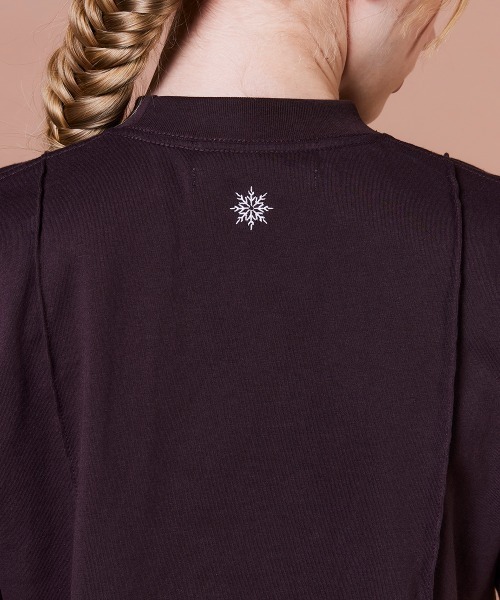 DOUBLE STANDARD CLOTHING(ダブルスタンダードクロージング)の「天竺ピンタックTシャツ(Tシャツ/カットソー・レディース・ブラウン/オフホワイト・FREE)」の18枚目の写真