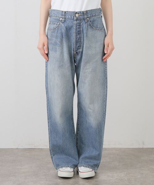 24SS ジャーナルスタンダードラックス 11OZデニム タック5PK ワイド 11OZデニムタック5PKのコーディネートスナップ（KS）｜journal