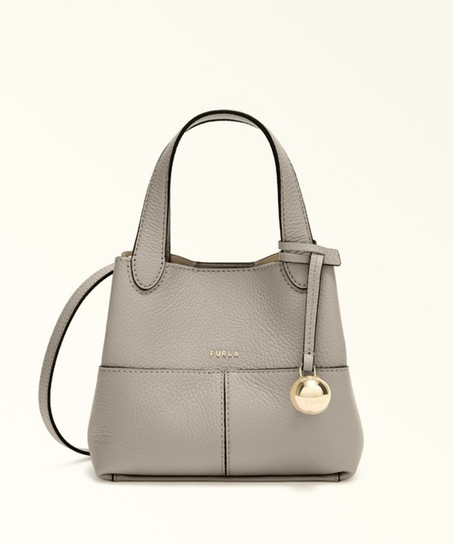 FURLA(フルラ)の「フルラ プリムローズ ミニトートバッグ(トートバッグ・レディース・ブラック/ライトブラウン/ホワイト/グレー・ONE SIZE)」の4枚目の写真