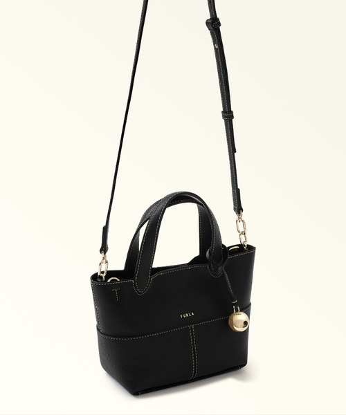 FURLA(フルラ)の「フルラ プリムローズ ミニトートバッグ(トートバッグ・レディース・ブラック/ライトブラウン/ホワイト/グレー・ONE SIZE)」の7枚目の写真