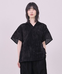 【Nora Lily】Lucent Breeze Open Collar Shirt