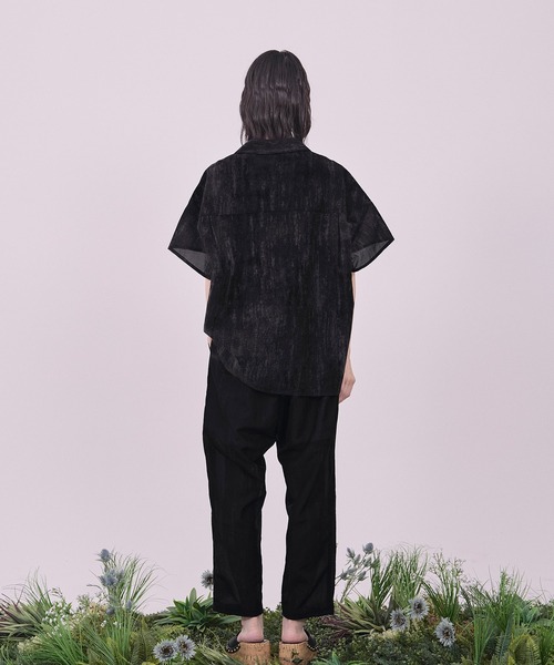 Nora Lily(ノラリリー)の「【Nora Lily】Lucent Breeze Open Collar Shirt(シャツ/ブラウス・メンズ・カーキ/スミクロ/ネイビー・FREE)」の22枚目の写真