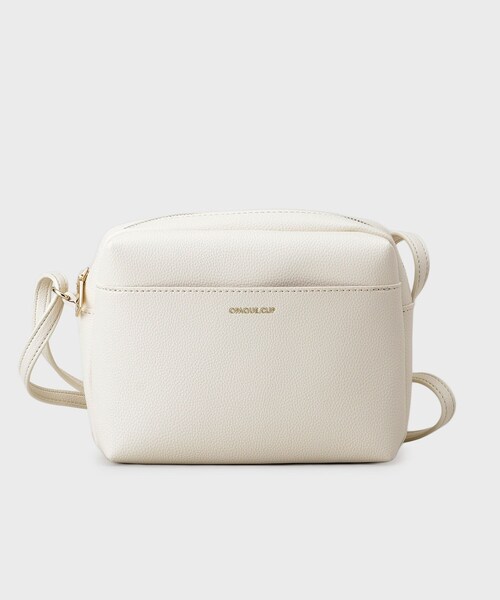 OPAQUE.CLIP（オペークドットクリップ）の「【長さ調節可能】ラウンドスクエアマチ付きミニショルダーバッグ（ショルダーバッグ・レディース・アイボリー/ブラック/ボルドー・00）」の18枚目の写真