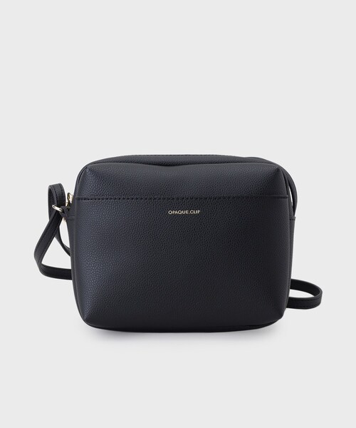 OPAQUE.CLIP（オペークドットクリップ）の「【長さ調節可能】ラウンドスクエアマチ付きミニショルダーバッグ（ショルダーバッグ・レディース・アイボリー/ブラック/ボルドー・00）」の17枚目の写真