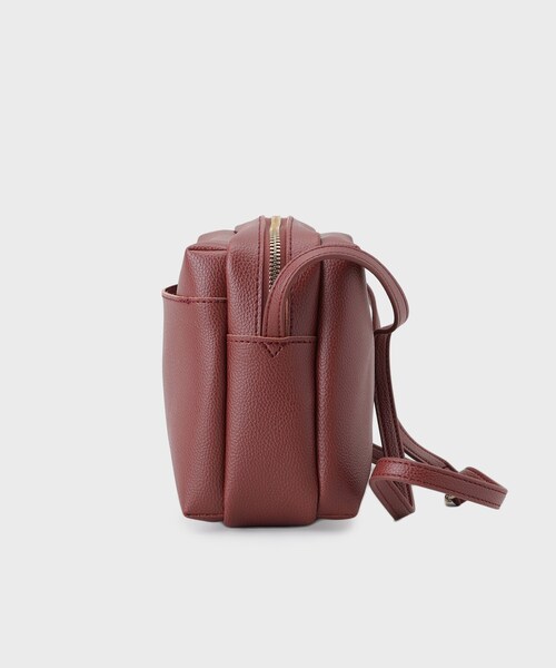 OPAQUE.CLIP（オペークドットクリップ）の「【長さ調節可能】ラウンドスクエアマチ付きミニショルダーバッグ（ショルダーバッグ・レディース・アイボリー/ブラック/ボルドー・00）」の15枚目の写真