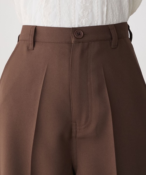 forksy.】ポリツイルスラックスパンツ forksy.│MONO-MART [モノマート