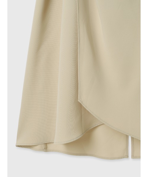 ライトダブルサテンカシュクールワンピース（ワンピース）｜anuans（ア