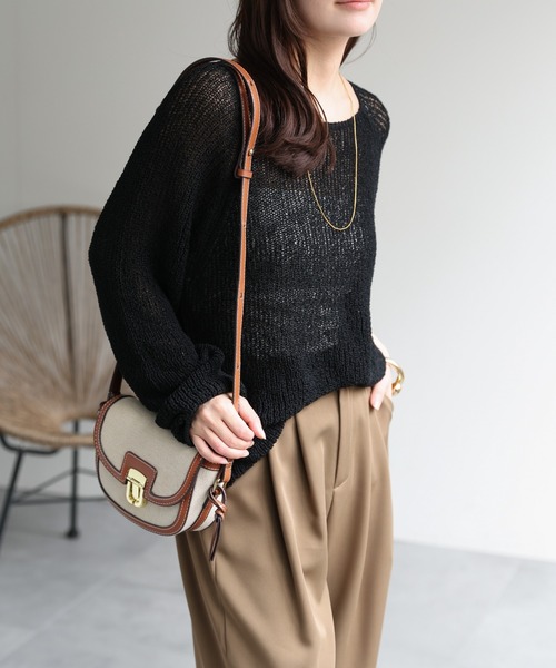 model：156cm 着用サイズ：FREE