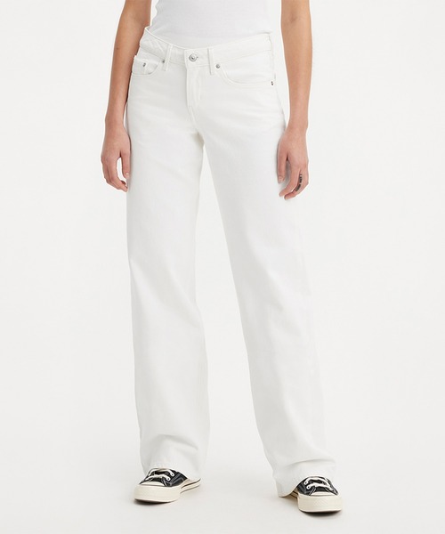Levi’s MONSTERS ホワイト デニム ルーズ ペインター パンツ セール】Levi's/リーバイス LOW LOOSE ホワイト WHITE SQUARED&