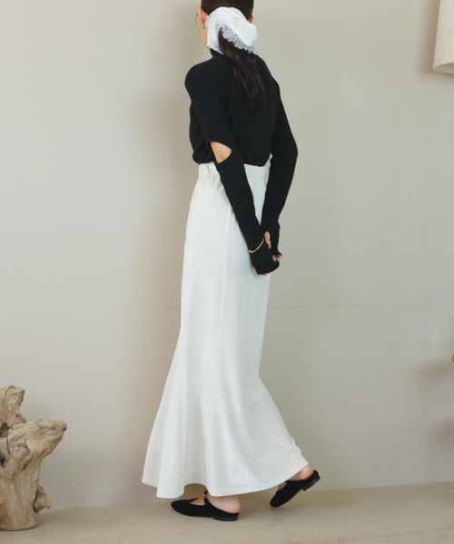 hinari ヒナリ ベロアマーメイドスカート hinari（ヒナリ）の「ベロアマーメードスカート（スカート）」 - WEAR