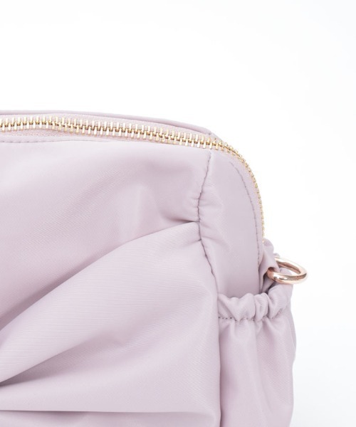 axes femme（アクシーズファム）の「リボン撥水ナイロンショルダー（ショルダーバッグ・レディース・ワイン/ブラック/ピンク・FREE）」の18枚目の写真