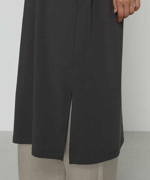 COMME CA（コムサ）の「コンパクトベアフライス カットソーワンピース（ワンピース・レディース・ブラック/チャコール・FREE）」の14枚目の写真