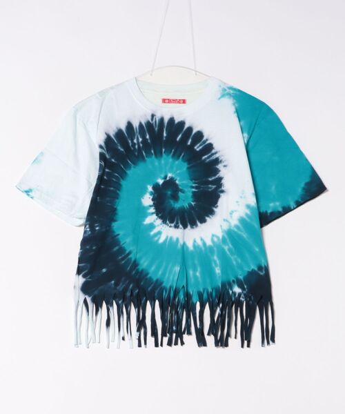 チャイハネ（チャイハネ）の「【チャイハネ】タイラングTシャツ（Tシャツ/カットソー・レディース・ブルー/ブラック/カラフル・FREE）」の3枚目の写真